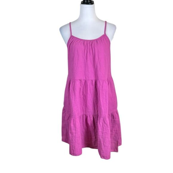 Universal Thread Fuchsia Tiered Sundress, Size XS, NWOT - Picture 1 of 7